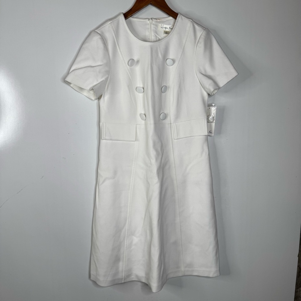 Harper‎ Rose NWT Classic White Knee Length Dress Size 6